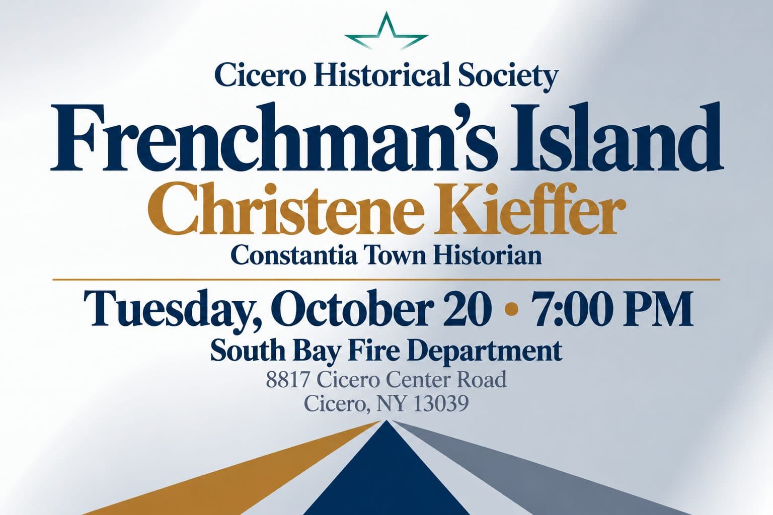 October Meeting: Frenchman’s Island Comes to Life